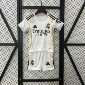 2025/2026 Real Madrid Home Football Shirt 1:1 Thai Quality Kids Size
