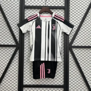 2025/2026 Juventus Home Soccer Jersey 1:1 Thai Quality Kids Size