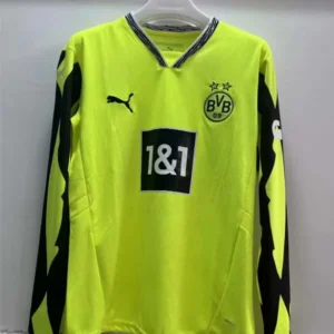 2025/2026 Long Sleeve Dortmund Special Edition Fluorescent green Football Shirt 1:1 Thai Quality