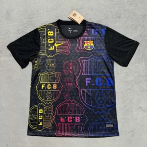 2025/2026 Barcelona Special Edition Black and yellow Football Shirt 1:1 Thai Quality