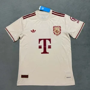 2025/2026 Bayern Munich 125th Anniversary Edition Apricot Football Shirt 1:1 Thai Quality