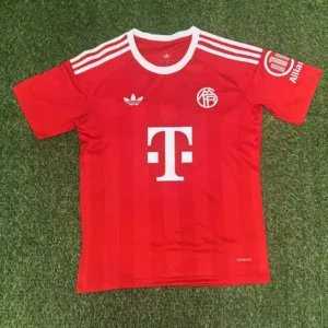 2025/2026 Bayern Munich Goalkeeper Red Football Jersey 1:1 Thai Quality