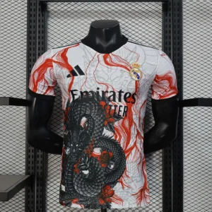 2025/2026 Player Version Real Madrid Special Edition Red Football Shirt 1:1 Thai Quality