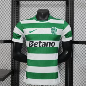 2025/2026 Player Version Sporting Lisbon Home Football Shirt 1:1 Thai Quality