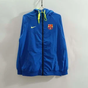 2025/2026 Barcelona Windbreaker Blue Soccer Jersey 1:1 Thai Quality