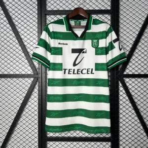 1999/2000 Retro Sporting Lisbon Home Football Shirt 1:1 Thai Quality