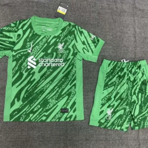 2024/2025 Liverpool Goalkeeper Soccer Jersey 1:1 Thai Quality Kids Size
