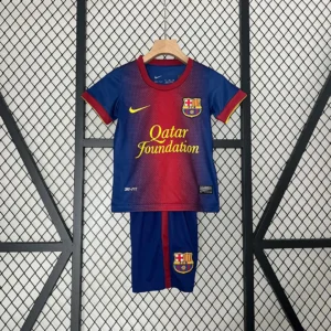 2012/2013 Retro Barcelona Home Football Shirt 1:1 Thai Quality Kids Size