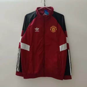 2024/2025 Manchester United Windbreaker Red Football Shirt 1:1 Thai Quality