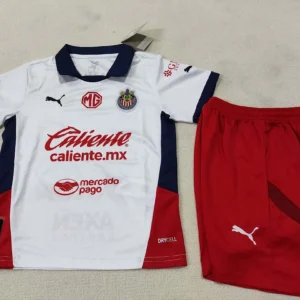 2024/2025 Chivas Away Soccer Jersey 1:1 Thai Quality Kids Size