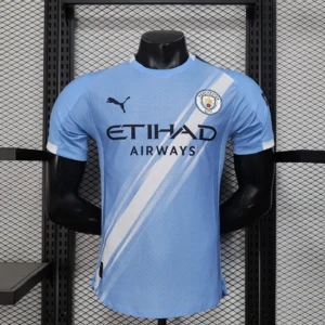 2025/2026 Player Version Manchester City Home Football Shirt 1:1 Thai Quality