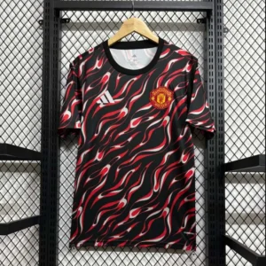 2025/2026 Manchester United Special Edition Red and black Football Shirt 1:1 Thai Quality