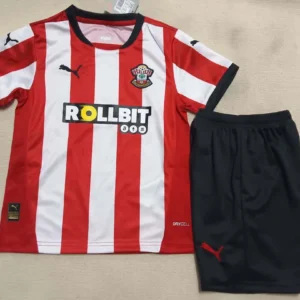 2024/2025 Southampton Home Football Shirt 1:1 Thai Quality Kids Size