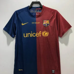 2008/2009 Retro Barcelona Football Shirt Home Champions League 1:1 Thai Quality