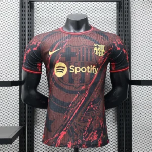 2024/2025 Player Version Barcelona Special Edition Red Football Shirt 1:1 Thai Quality