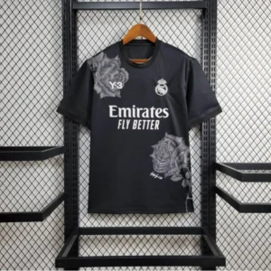 2024/2025 Real Madrid Y-3 Special Edition Black Football Shirt 1:1 Thai Quality