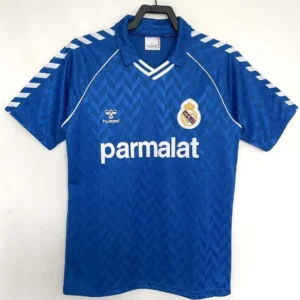 1986/1987 Retro Real Madrid Away Football Shirt 1:1 Thai Quality