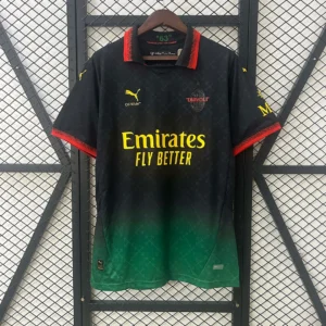 2024/2025 AC Milan Fourth Away Black Soccer Jersey 1:1 Thai Quality