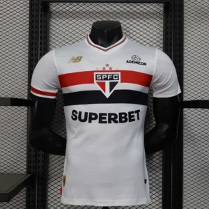 2025/2026 Player Version S?o Paulo Home Jersey 1:1 Thai Quality