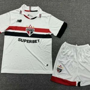 2024/2025 S?o Paulo Home Jersey 1:1 Thai Quality Kids Size
