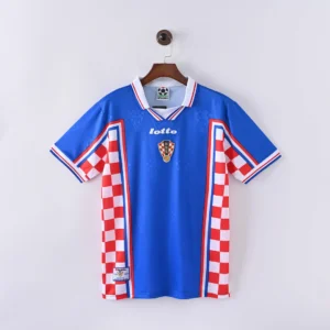 1998 Retro Croatia National Team Away Football Shirt 1:1 Thai Quality