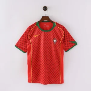 2004 Retro Portugal Home Football Shirt 1:1 Thai Quality