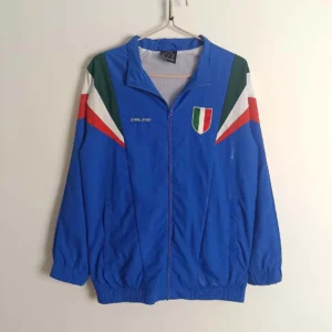 2025 Italy Windbreaker Dark blue Football Shirt 1:1 Thai Quality