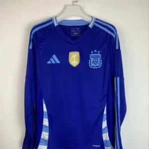 2024 Long Sleeve Argentina Away Football Shirt 1:1 Thai Quality