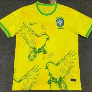 2024 Brazil Special Edition yellow Football Shirt 1:1 Thai Quality