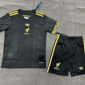 2025 Mexico National Special Edition Black Football Shirt 1:1 Thai Quality Kids Size