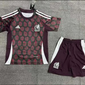 2024 Mexico National Home Football Shirt 1:1 Thai Quality Kids Size
