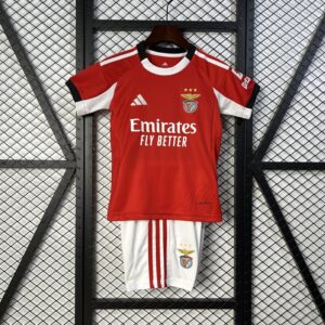 2025/2026 Benfica Home Football Jersey 1:1 Thai Quality Kids Size