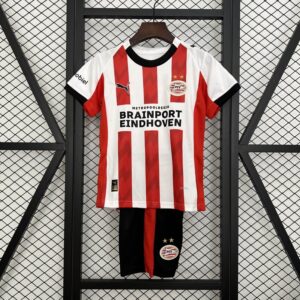 2025/2026 PSV Eindhoven Home Football Jersey 1:1 Thai Quality Kids Size