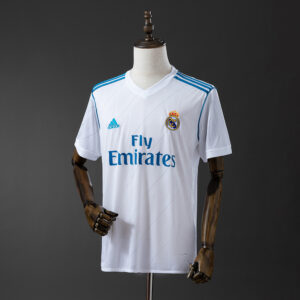 Real Madrid 2017-2018 Home Retro Jersey