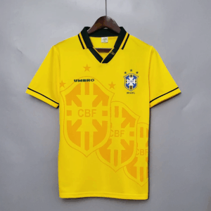 Brazil 1994 Retro Home Soccer Jersey
