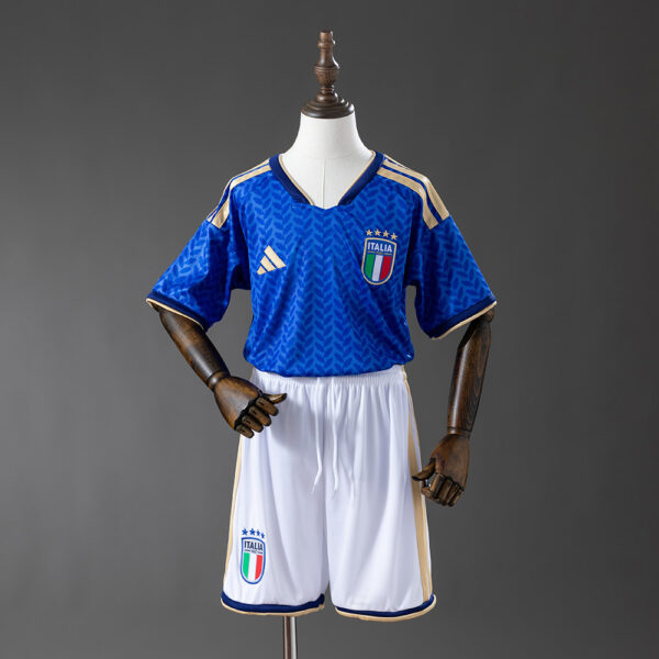 Camisa em casa da Itália 2026 – VerSão Infantil