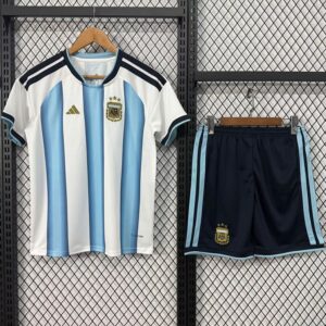 26-27 Argentina Home Kids Soccer Jersey