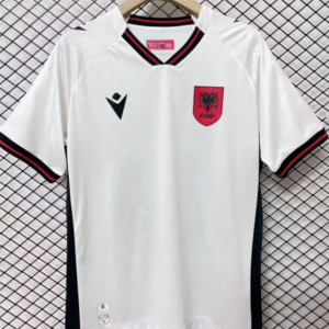 25-26 Albania White Fans Soccer Jersey