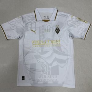 25-26 Monchengladbach White Special Edition Fans Soccer Jersey