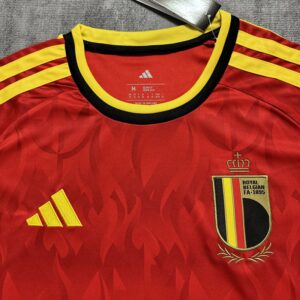 26-27 Belgium Home Women Soccer Jersey (Ů)