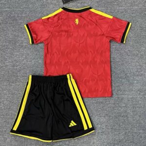 26-27 Belgium Home Kids Soccer Jersey