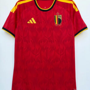25-26 Belgium Home Fans 1:1 Soccer Jersey