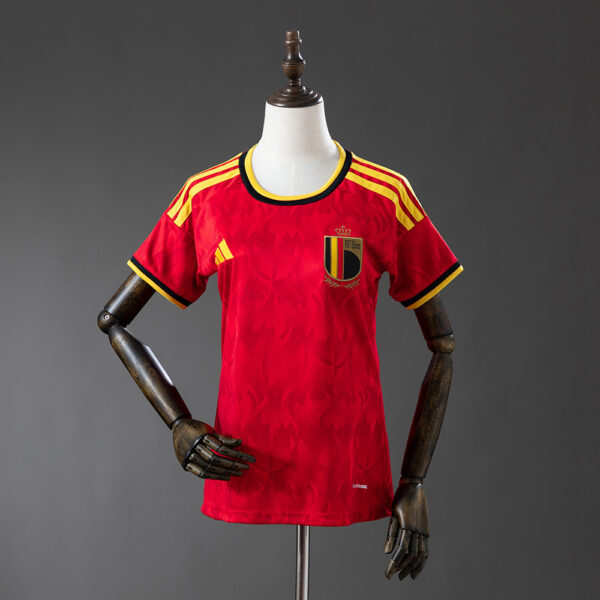 Camisa de Futebol Casa da Seleção Belga Temporada 2026-2027 – Versão Feminina