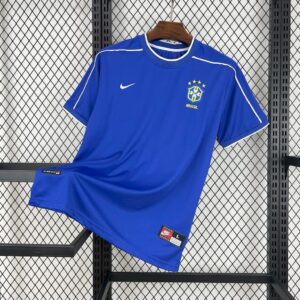 Brazil National Team 1998 World Cup Away Retro Jersey