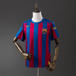 Barcelona 2005-2006 Home Retro No. 10 Jersey