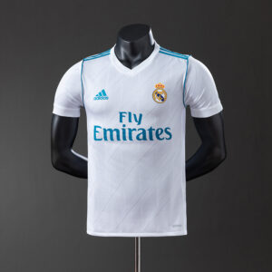 Camisa Retrô Casa Real Madrid 2017-2018 – Versão Jogador