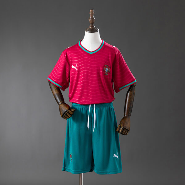 Conjunto de Camisa de Futebol Infantil de Portugal 2026
